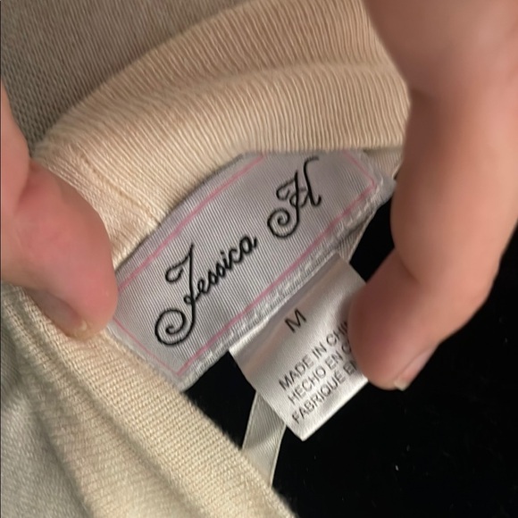 Jessica Howard Cream Cropped Sweater - Picture 6 of 7